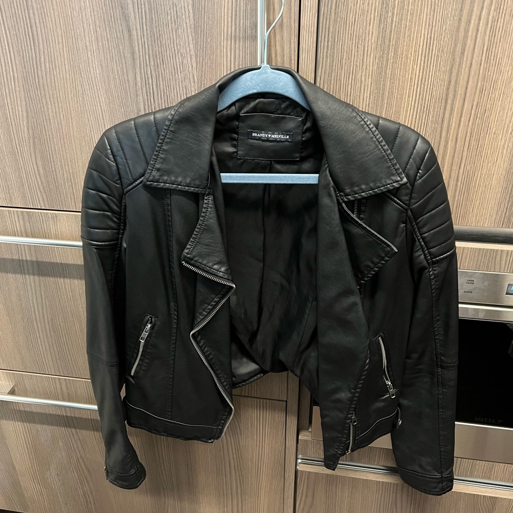 Brandy Melville Leather Jacket